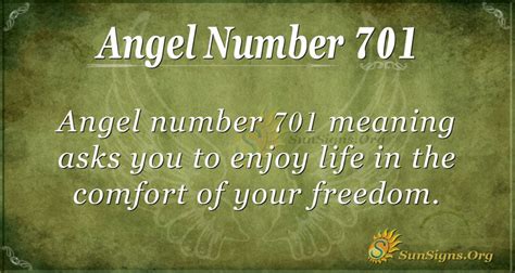 701 angel number